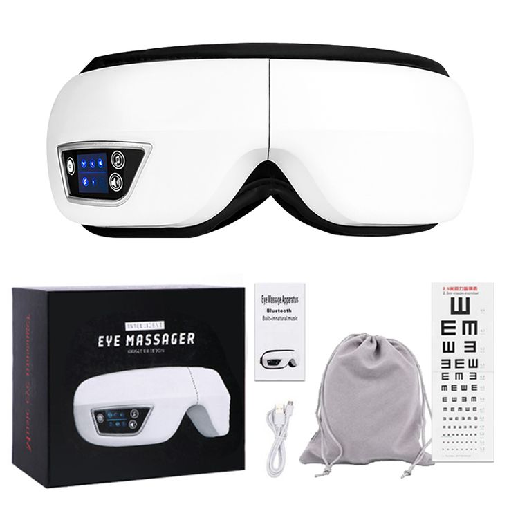 Smart Eye Massager with Heat & Bluetooth Music