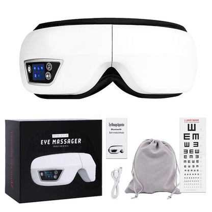 Smart Eye Massager with Heat & Bluetooth Music