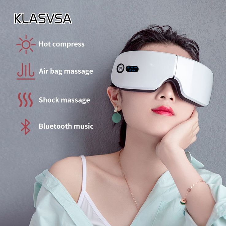 Smart Eye Massager with Heat & Bluetooth Music